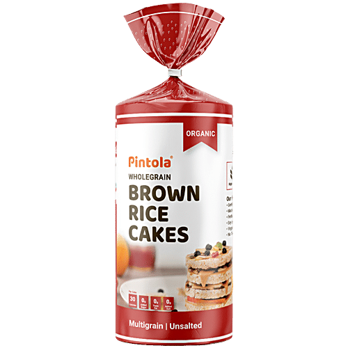 PINTOLA WHL GRN BRWN RICE CAKES MULTIGRAIN 125 GM