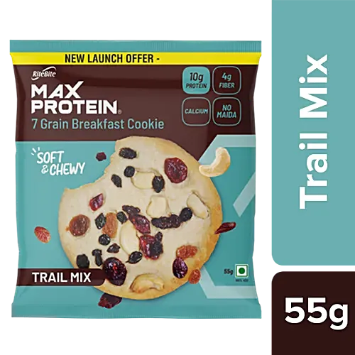 RITE BITE SOFT & CHEWY TRAIL MIX COOKIE 55 GM