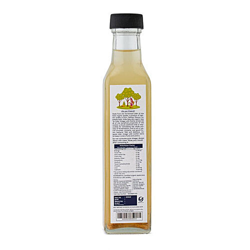 JIVIKA ORG APPLE CIDER VINEGAR WITH THE MOHER 250 ML