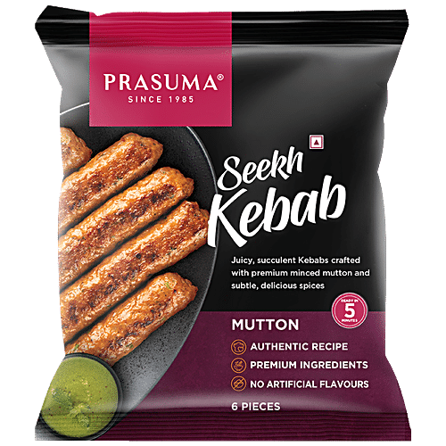 PRASUMA MUTTON SEEKH KEBAB 500G