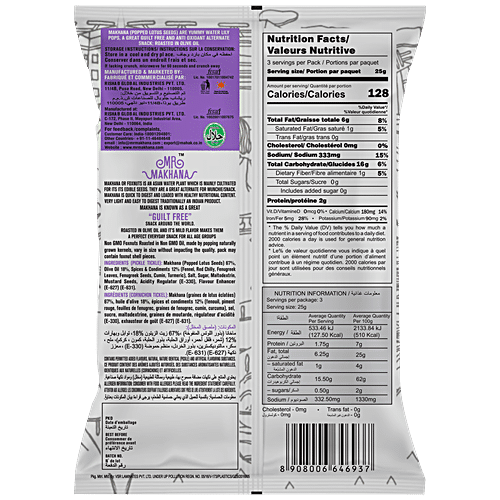 MR MAKHANA PICKLE TICKLE MAKHANA 75G