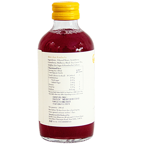 KRISHI CRESS BERRY KOMBUCHA  200 ML