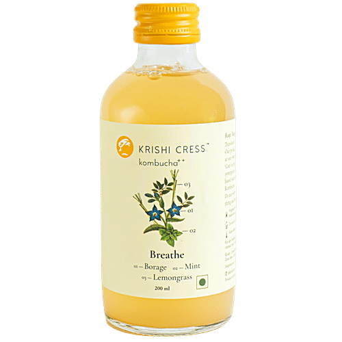 KRISHI CRESS BREATHE KOMBUCHA 200 ML