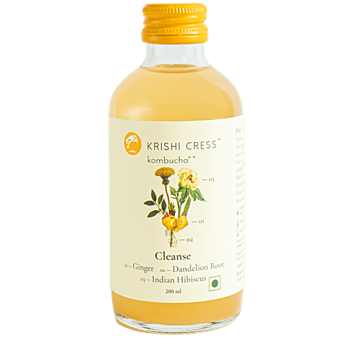 KRISHI CRESS CLEANSE KOMBUCHA 200 ML