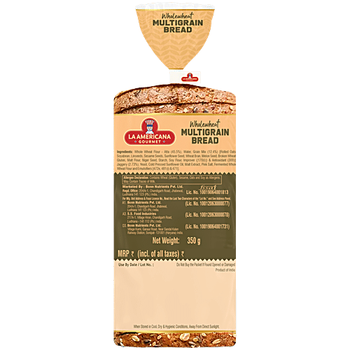 LA AMERICANA WHOLEWHEAT MULTIGRAIN BREAD350