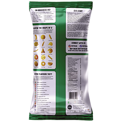 PEPITOS CORN PUFFS MINTY PUDINA 140 GM
