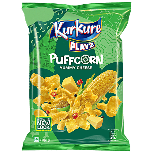 KURKURE PLAYZ PUFFCORN YUMMY CHEESE 84 GM