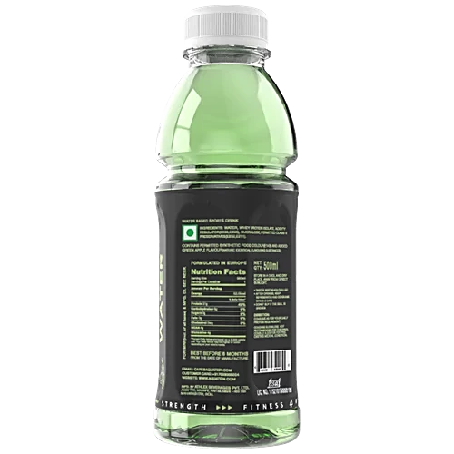 AQUATEIN PROTIEN WATER 21 GM GREEN APPLE FLAVOUR 500 ML