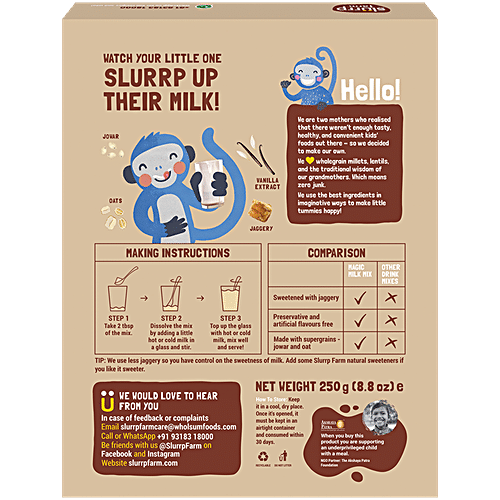 SLURRP FARM MAGIC MILK MIX MILLET VANILLA MIX