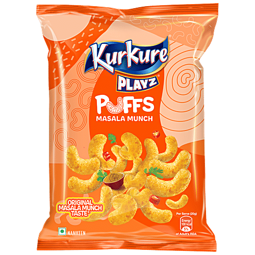 KURKURE PLAYZ PUFFS MASALA MUNCH