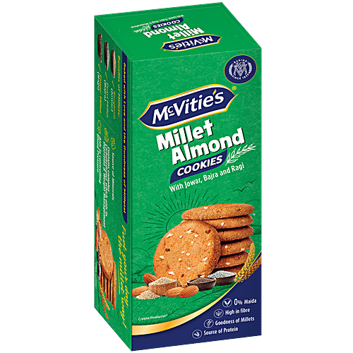 MCVITIES MILLIT ALMOND COOKIES 73.6 GM