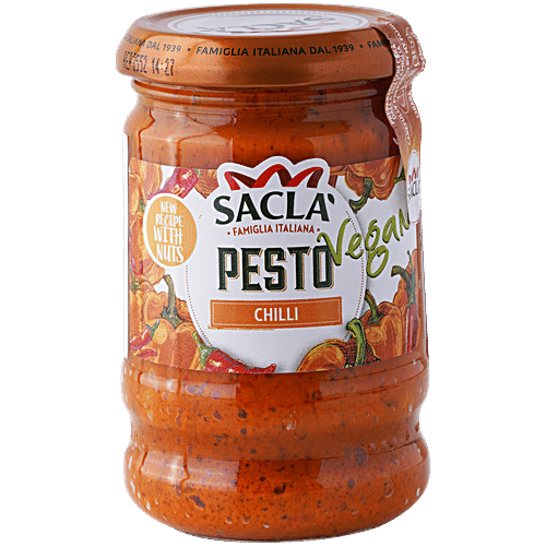 SACLA PESTO FIERY CHILLI 190 GM