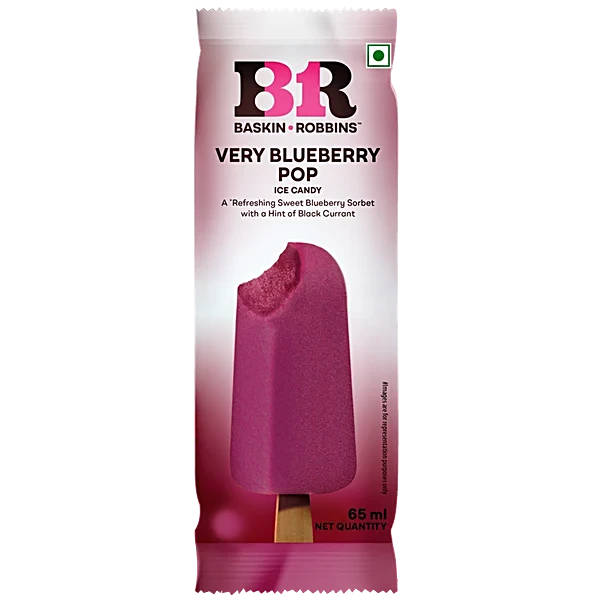 BASKIN ROBBINS VERY BLUEBERRY POP 65 ML
