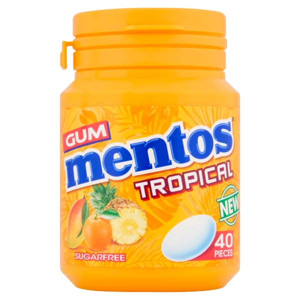 MENTOS ASSORTED TROPICAL 56 GM