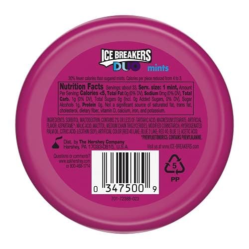 ICE BREAKERS FRUIT + COOL GRAPE