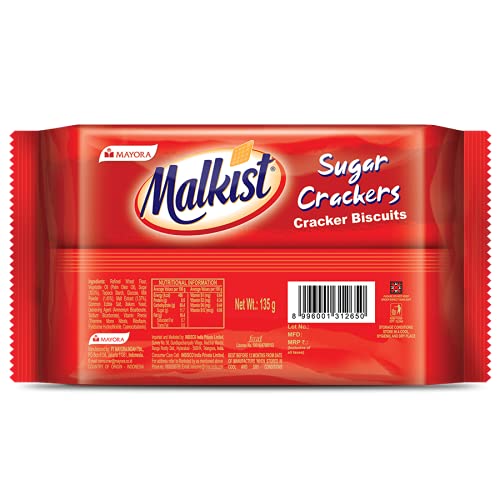 MALKIST SUGUR CRACKERS 135 GM