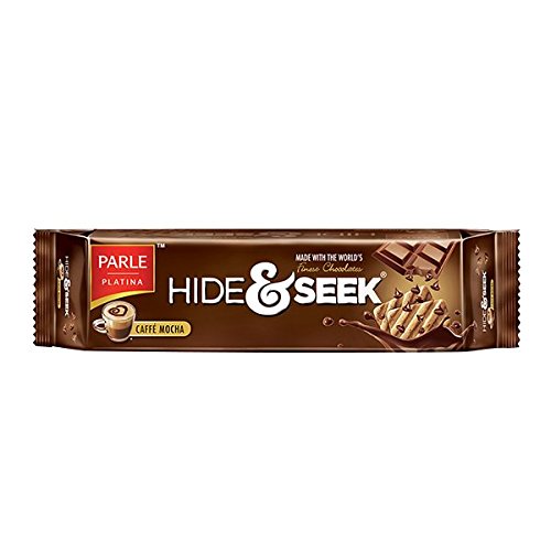 PARLE HIDE& SEEK WITH CHOCO CHIP AND COFFE CAFFE MOCHA 100G+20G=120 GM