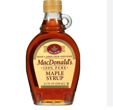 MACDONALDS MAPLE SYRUP 250ML