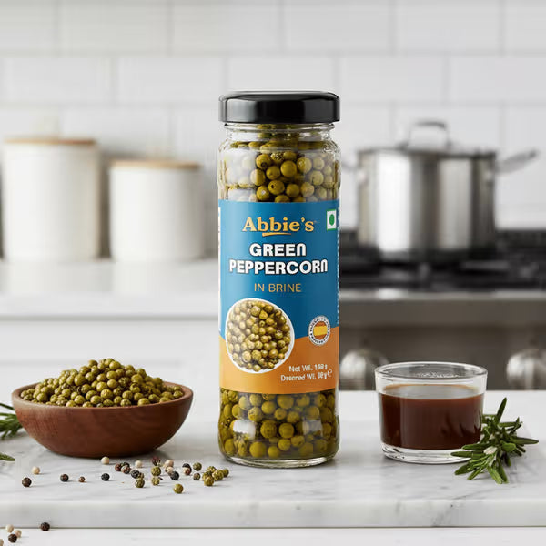 ABBIE'S PICKLE GREENPEPPERCORN 100 GM