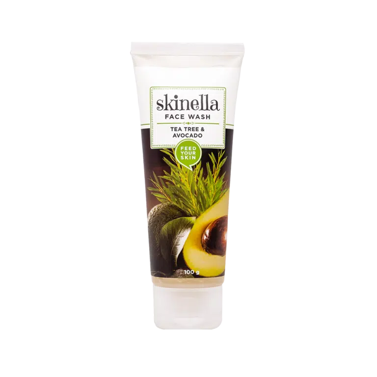 SKINELLA FACEWASH TEA TREE & AVACADO 100GM