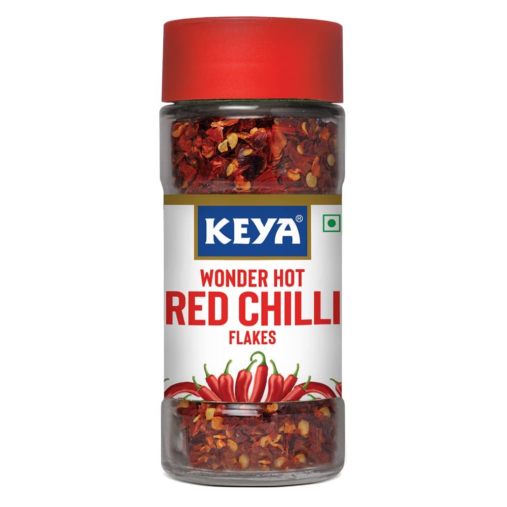 KEYA RED CHILLI FLAKES 40GM