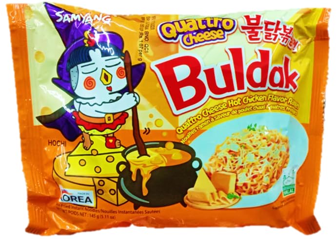 SAMYANG BULDOK QUATTRO CHEESE CHICKEN 145 GM