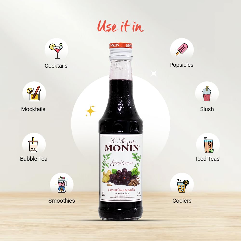 MONIN SPICED JAMUN 250ML