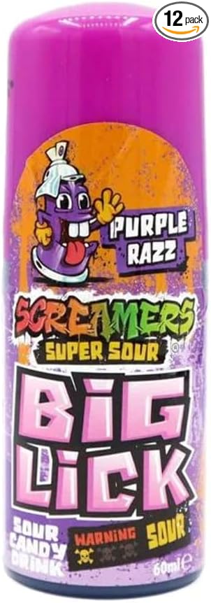 SCREAMERS BIG LICK ROLLER PURPLE RAZZ