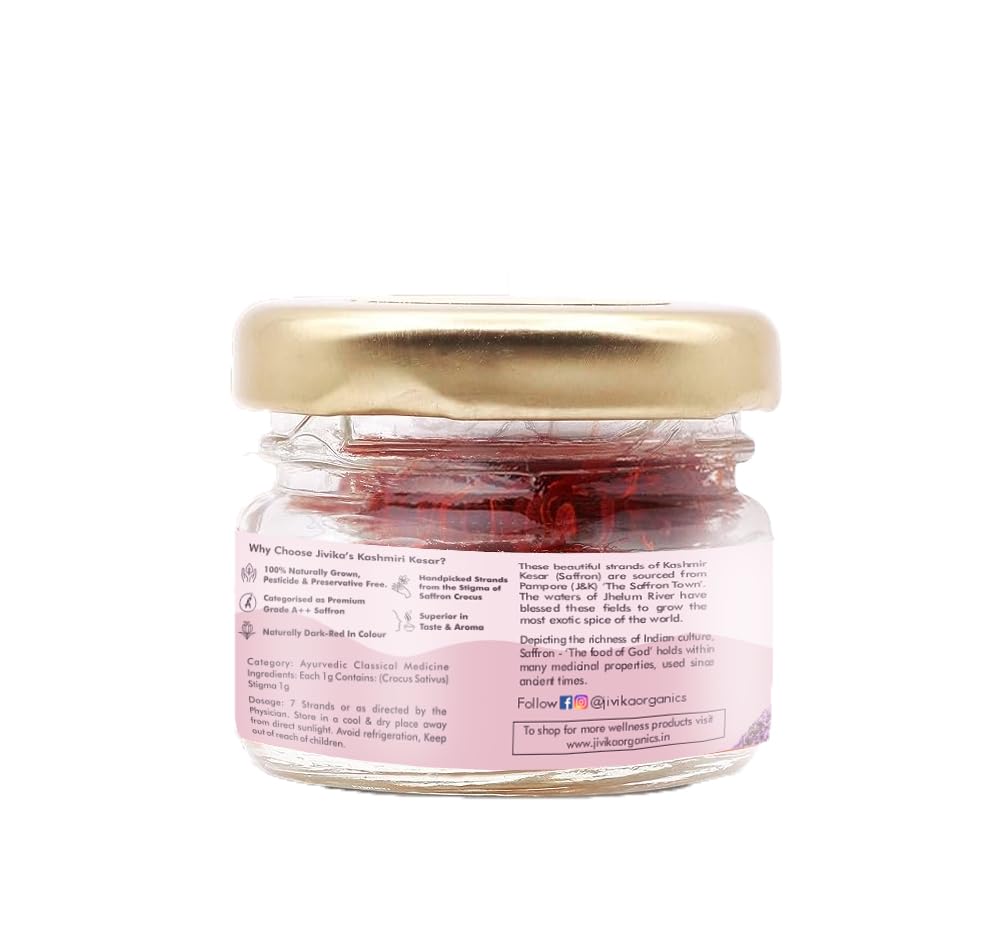 JIVIKA KASMIR KESAR SAFFRON 1 GM