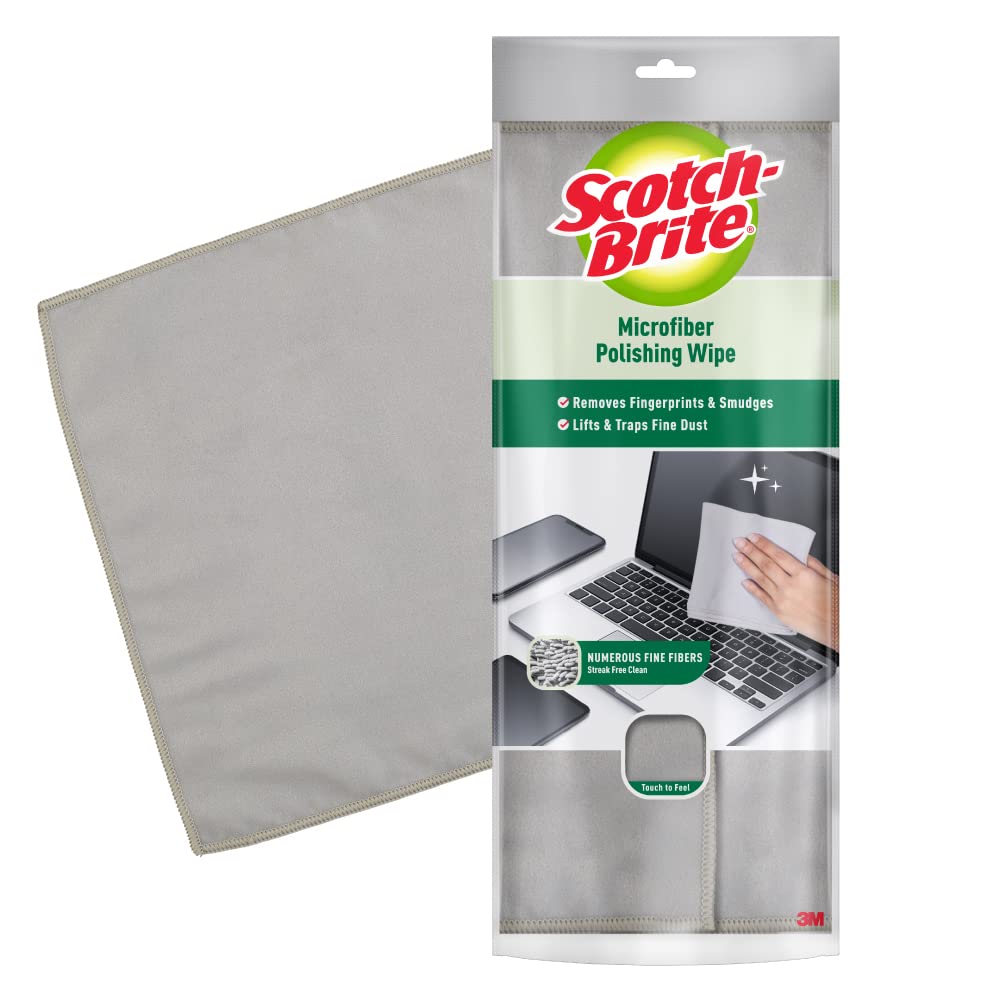 SCOTCH BRITE MICROFIBER POLISHING WIPE 1N