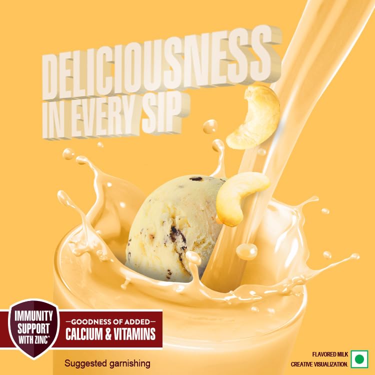 HERSHEYS MILK SHAKE CASHEW BUTTERSCOTCH ICE CREAM FLVR 180 ML