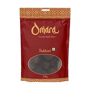OMARA GOURMET SAUDI DATES SUKKARI 250 GM