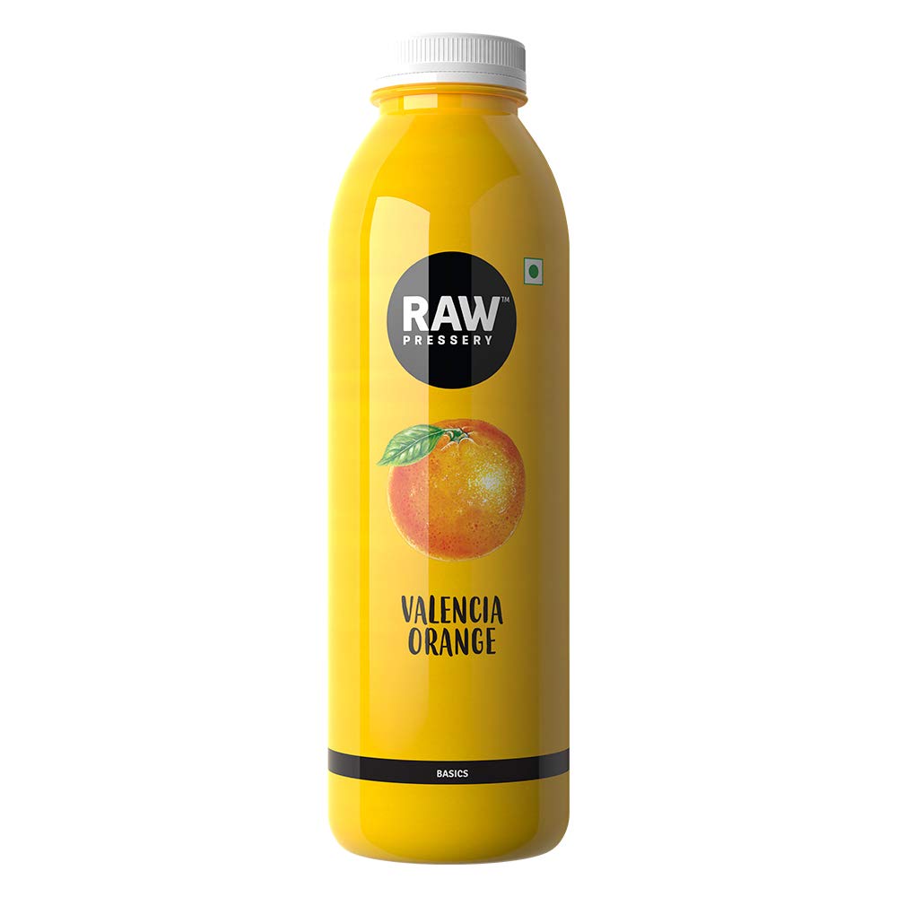 RAW PRESSERY VALENCIA ORANGE JUICE 1LT