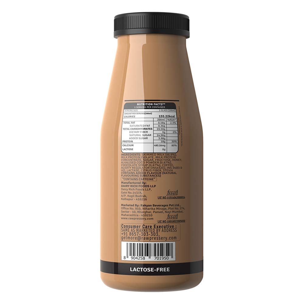 RAW PRESSERY CHOCO MINT PROTEIN MILKSHAKE 200ML