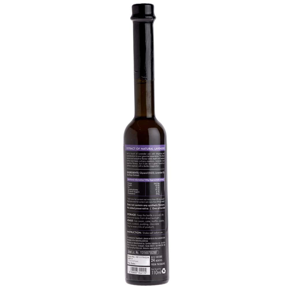 SPRIG NATURAL CULINARY LAVENDER BT 110ml