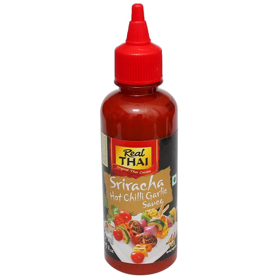 REAL THAI SRIRACHA HOT CHILLI GARLIC SAUCE 250ML