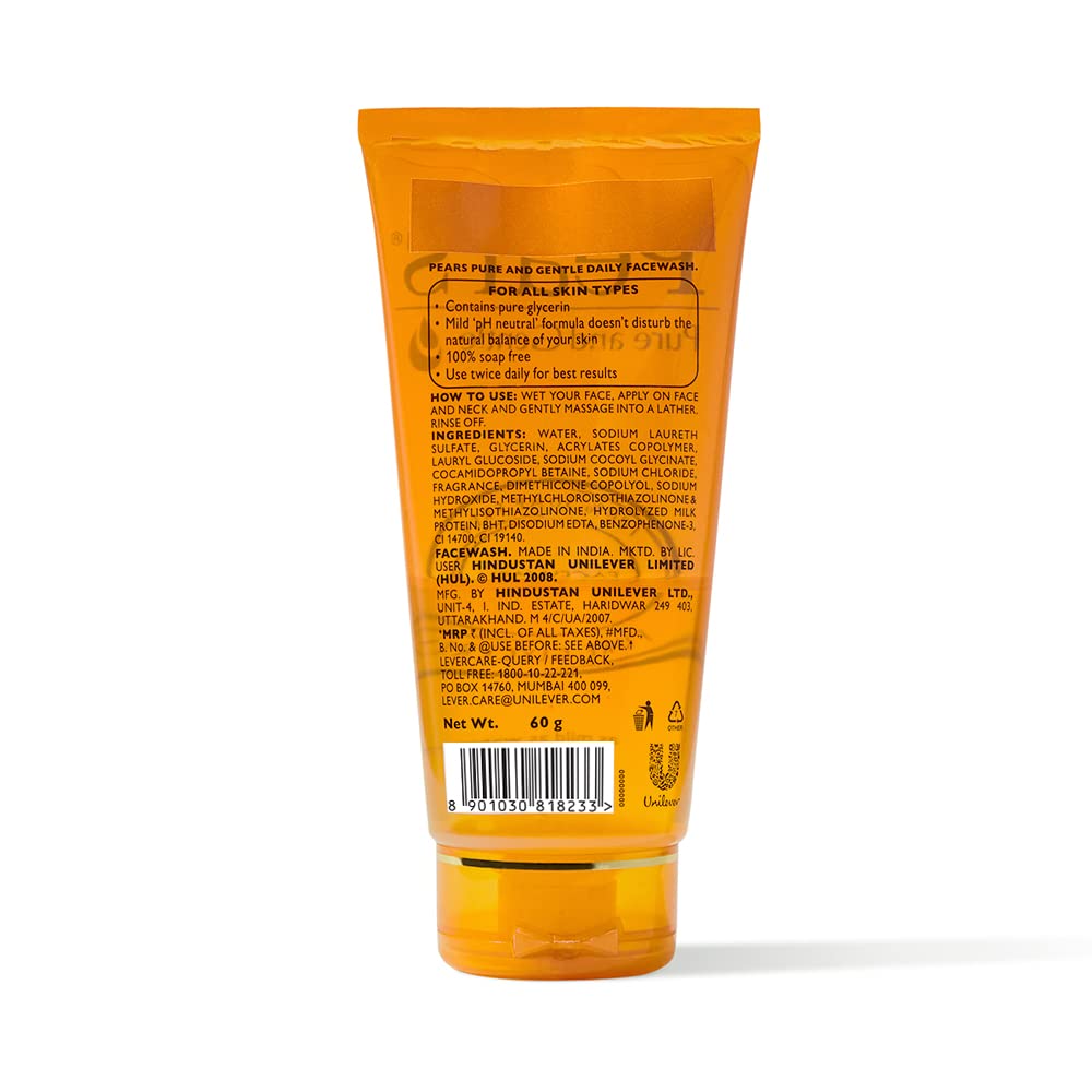 PEARS PURE & GENTLE FACEWASH 60 GM