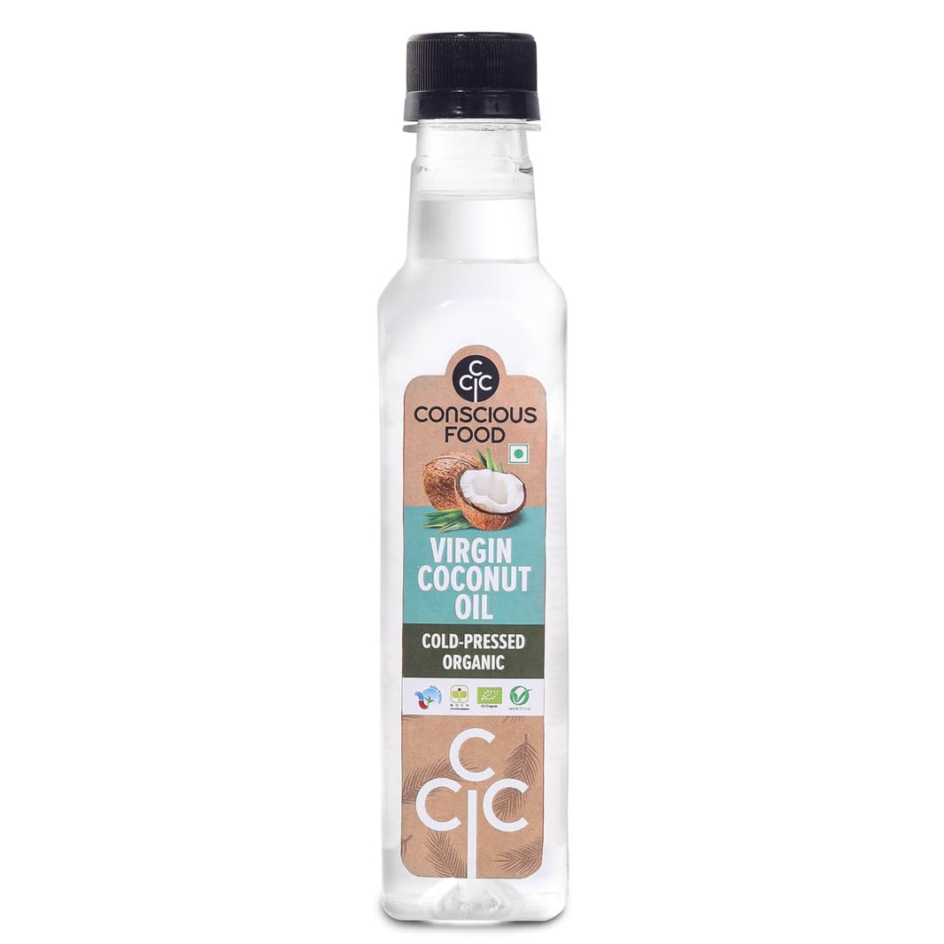 CONSCIOUS FOOD VIRGIN COCONUT OIL COLD PRESS 250 ML