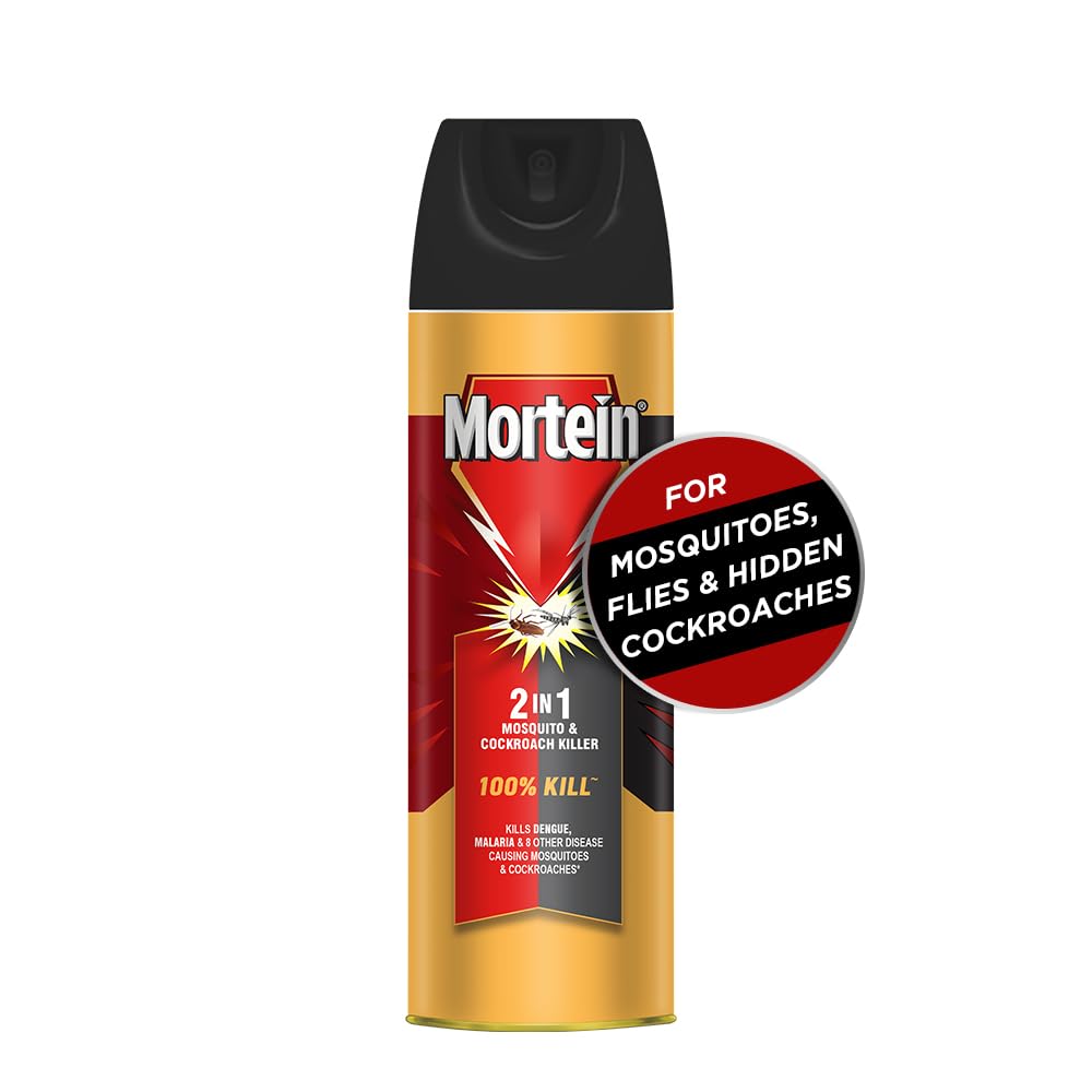 MORTEIN 2 IN 1 COCKROCHES MOSQUITOES SPRAY 200 ML