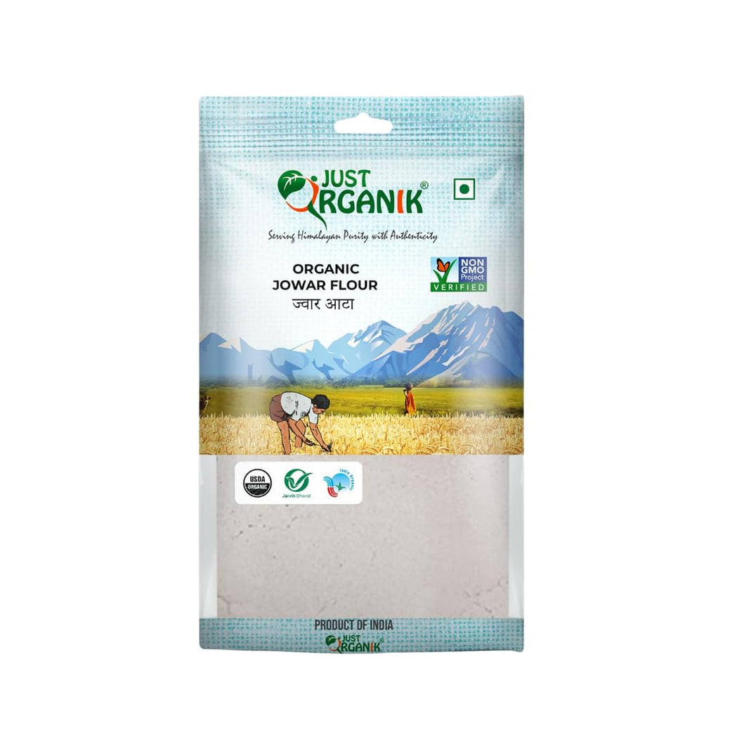 JUST ORGANIK JOWAR FLOUR 500G