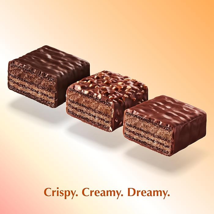 LINDT CHOCO WAFER ASSORTED 138 GMS