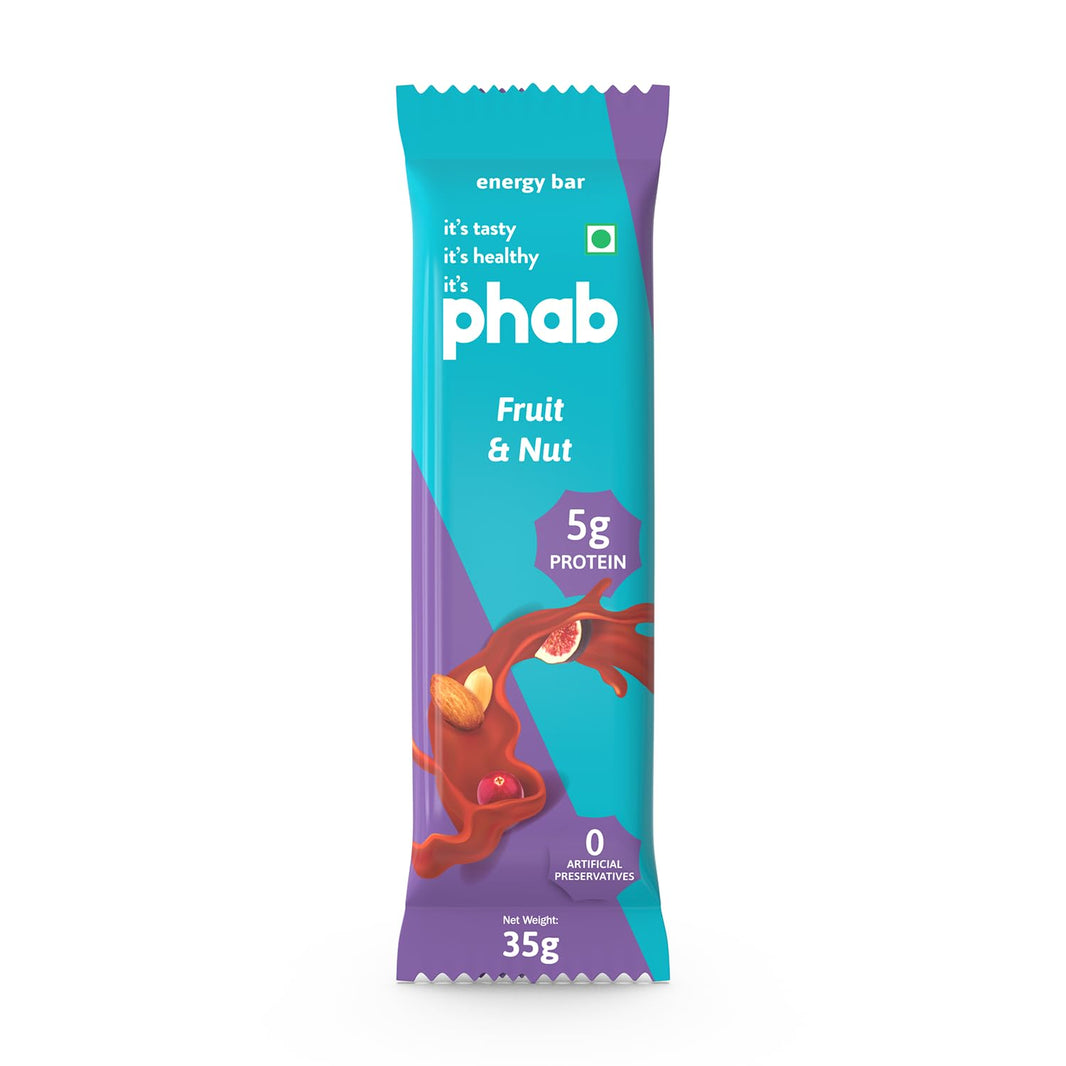 PHAB FRUIT N NUT ENERGY BAR 35 GM