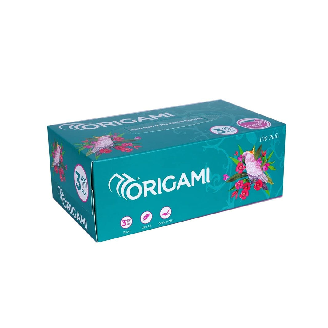 ORIGAMI 3D FACIAL TISSUE BOX