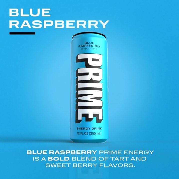 PRIME RASPBERRY ENERGY DRINK 330 ML