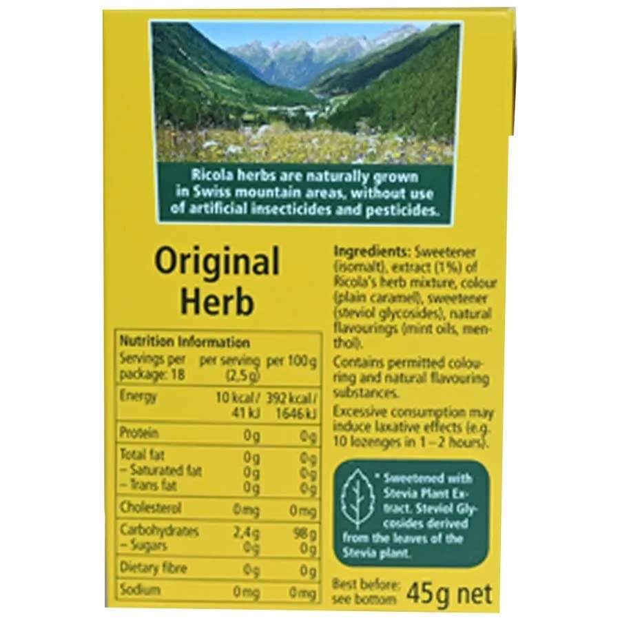 RICOLA ORIGINAL 40GM