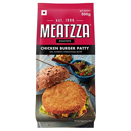 MEATZZA CHICKEN BURGER PATTY 500 GM