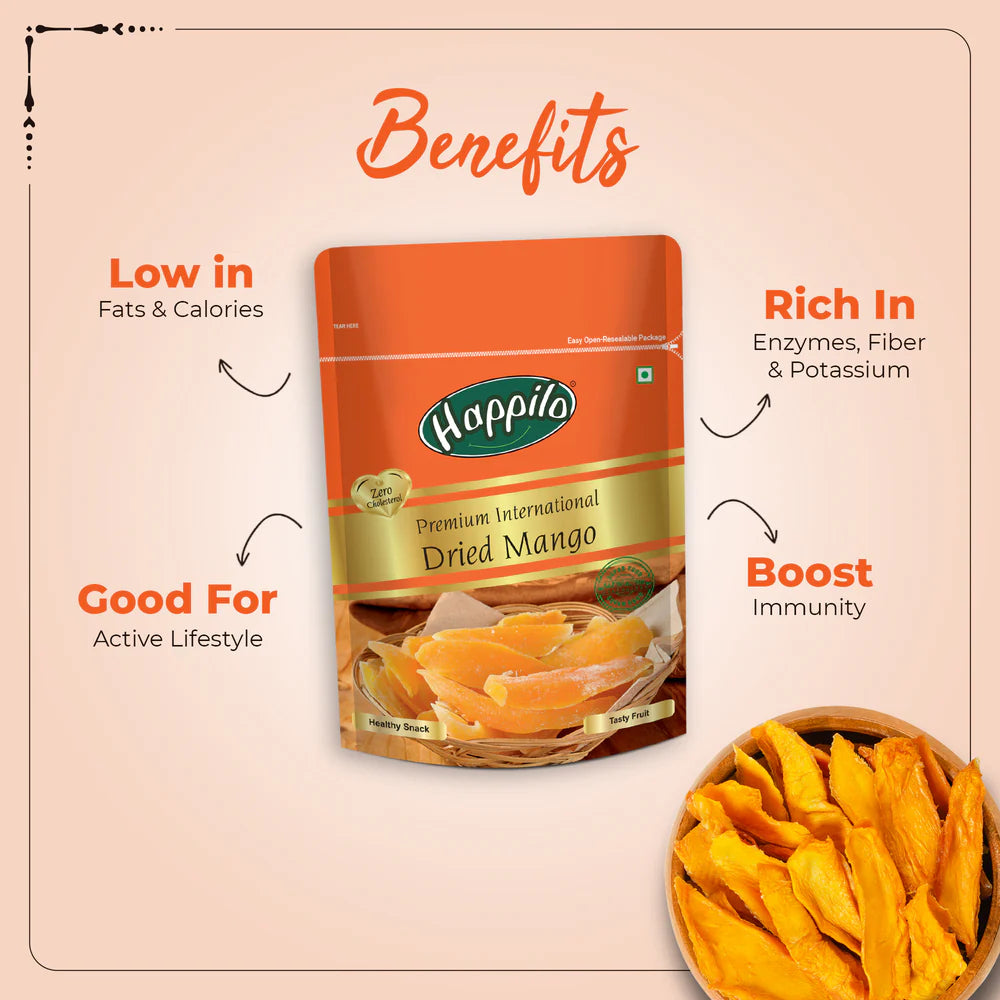 HAPPILO DRIED MANGO 200G