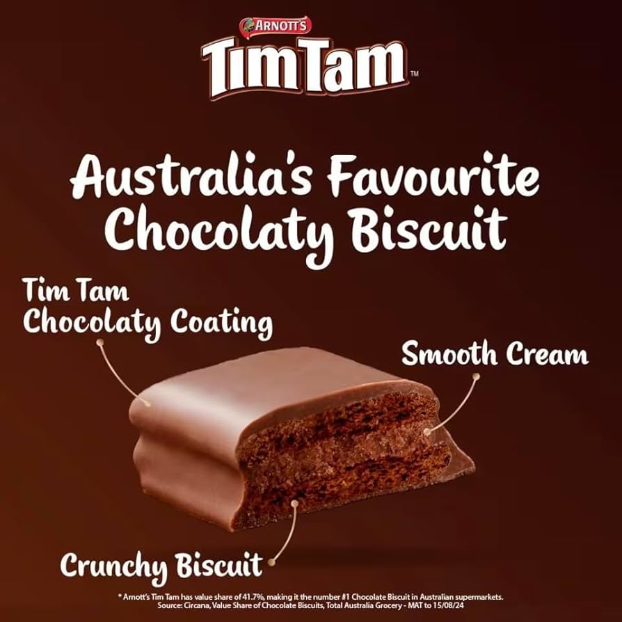 ARNOTT'S TIMTAM  EXTRA CHOCOLATY 163 GM