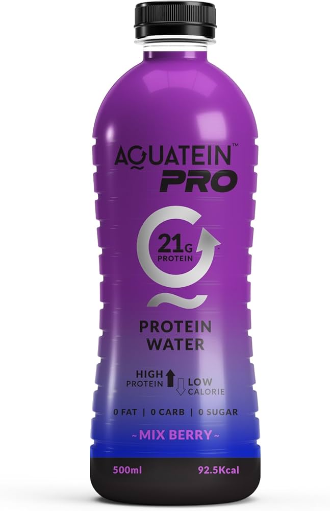 AQUATEIN PROTIEN WATER MIXBERRY FLAVOUR 21 GM 500 ML