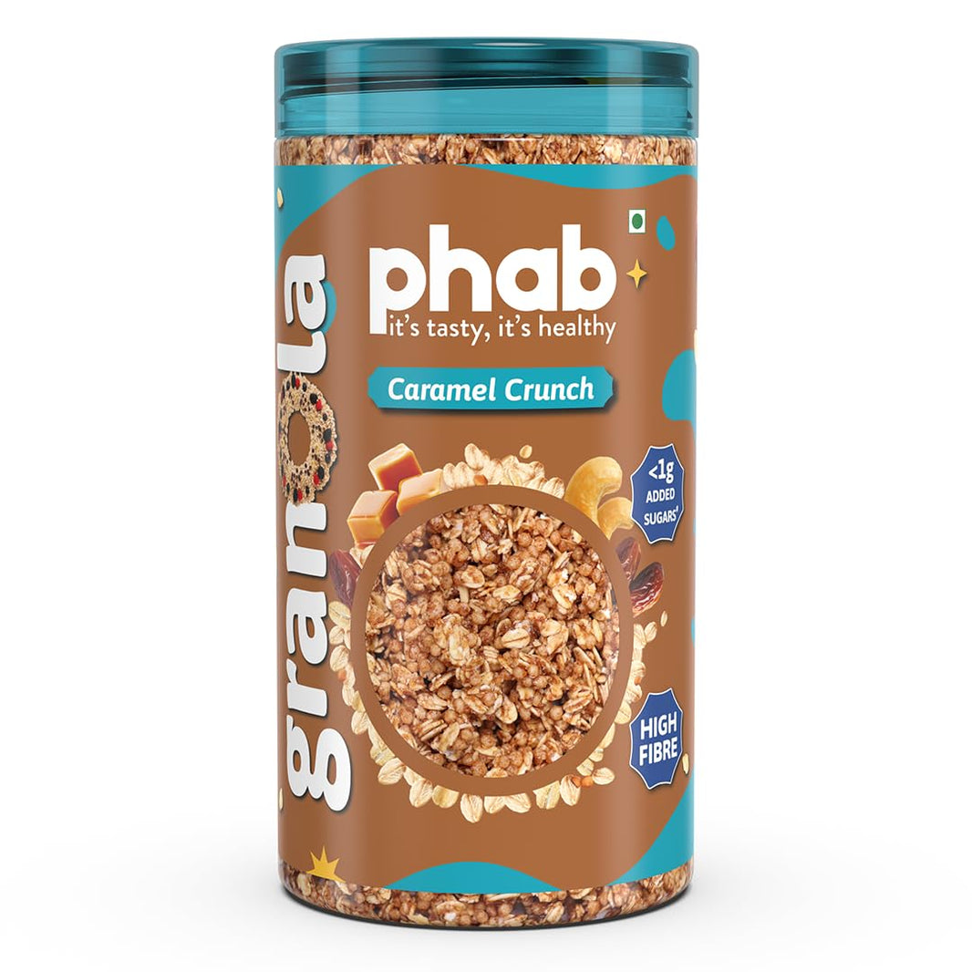 PHAB CARAMEL CRUNCH GRANOLA 245 GM